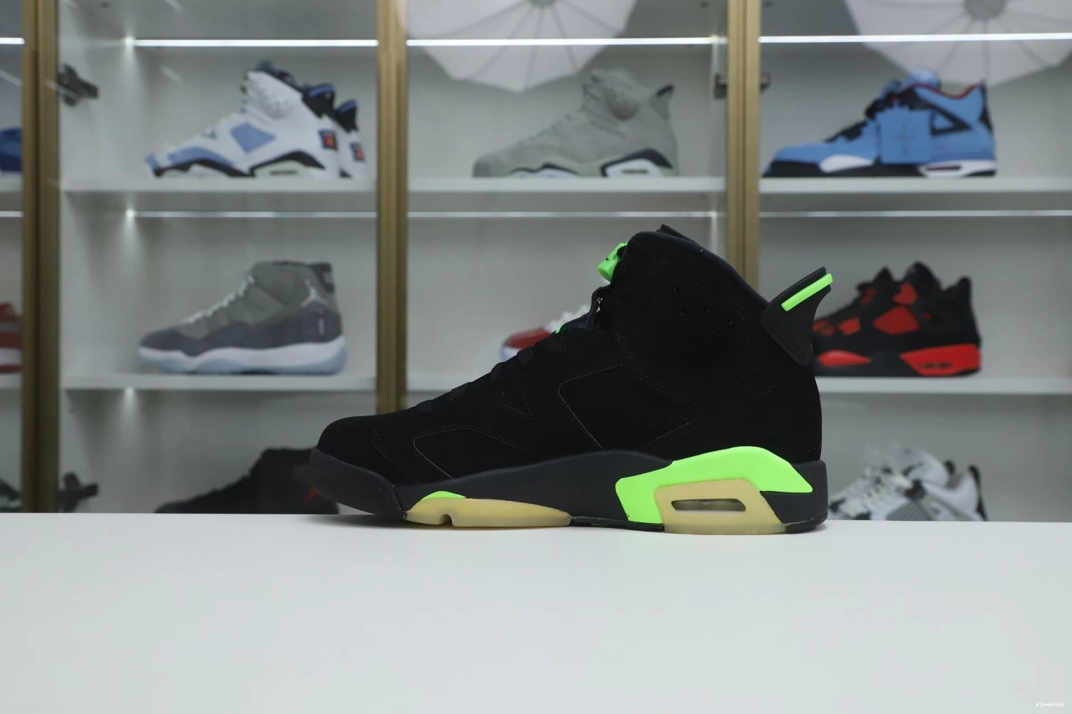 RETRO GREEN' AIR 'ELECTRIC JORDAN 6 0316